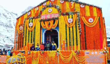 Kedarnath Dham opened to pilgrims after IMD snowfall alert