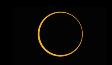Skywatchers witness 'Ring of Fire' eclipse across the western skies