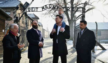 Elon Musk acknowledges naivety on antisemitism after Auschwitz visit