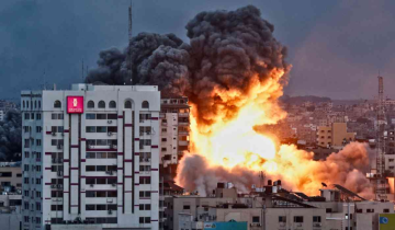 Israel's unrelenting assualt on civilians and air workers in Gaza continues unchecked