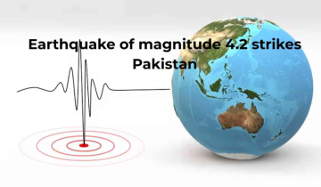 Earthquake of magnitude 4.2 strikes Pakistan, tremors felt across the country