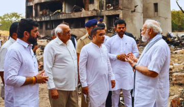 PM Modi at Crash Site: Will Action Follow, or Is It the Same Script After Every Disaster?