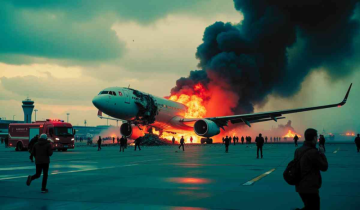 Plane Crashes After Takeoff at London Southend, Flights Suspended