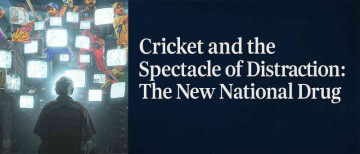 Cricket - A weapon of Mass Distraction