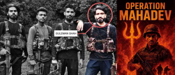 Three Pakistani Terrorists, Including Pahalgam Attack Mastermind Suleiman Shah, Killed in Operation Mahadev Near Srinagar