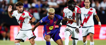 Barcelona Held to 1-1 Draw by Rayo Vallecano in Chaotic La Liga Clash