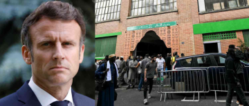 Pig heads dumped outside Paris mosques with Macron’s name amid rising anti-Muslim attacks
