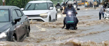 Torrential Rains Lash Telangana: Hyderabad-Vijayawada Highway Flooded, IMD Issues Warnings