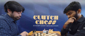 D Gukesh Defeats Hikaru Nakamura with Calm Precision at Clutch Chess 2025
