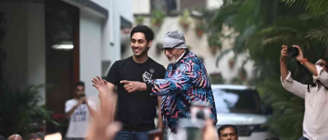 Amitabh Bachchan Gets Emotional Watching Agastya Nanda in Ikkis Trailer