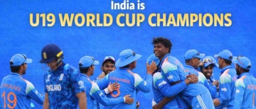 History Made! India Crush England by 100 Runs to Clinch Record Sixth Under-19 World Cup Title