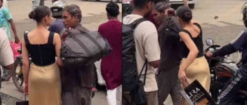 Monica Kabir Confronts Man Staring at Her During Reel Shoot