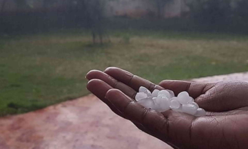 Sudden Hailstorm in Bangalore Disrupts Daily Life
