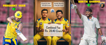 CSK Spends ₹28 Cr on Two 19-Year-Old Uncapped Players – Prashant Veer & Kartik Sharma