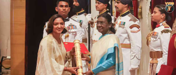 Harmanpreet Kaur Honored With Padma Shri