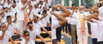 PM Modi Leads 12th International Yoga Day Celebrations in Kolkata