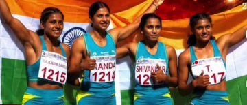 India’s Women’s 4x100m Relay Team Stuns China to Win Gold at Asian Relays Championships 2026