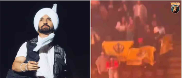 Diljit Dosanjh Concert Interrupted: Protester Climbs Stage in San Francisco