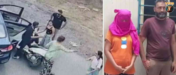 Caught on CCTV: School Dispute Escalates into Violent Street Assault on Two Sisters in Ankleshwar, Gujarat