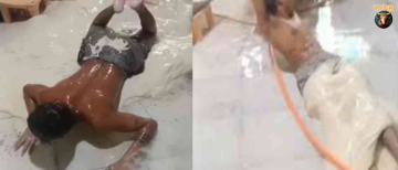 Viral Video: Shirtless Worker Rolling on Soya Chaap Mixture on Dirty Floor at Noida Manufacturing Unit Sparks Outrage