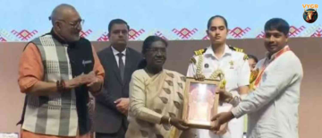 Maheshwar's Pride: Weaver Kamal Goud Wins National Award from President Droupadi Murmu