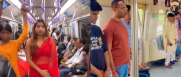 Patriotism or Stunt? Woman Plays National Anthem in Delhi Metro for a Social Media Experiment