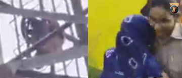 High Drama in Lucknow! Woman Climbs Railway Tower Demanding Justice Over Land Dispute