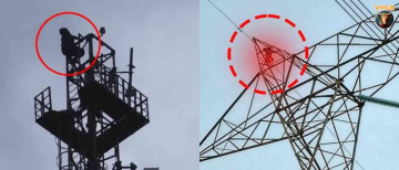 Women Climb Mobile Tower in Shivpuri to Protest Illegal Liquor Sale