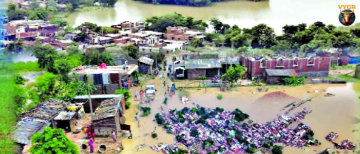 Bihar Floods Wreak Havoc: 50 Lakh Affected, Houses Submerged – Is There a Permanent Solution?